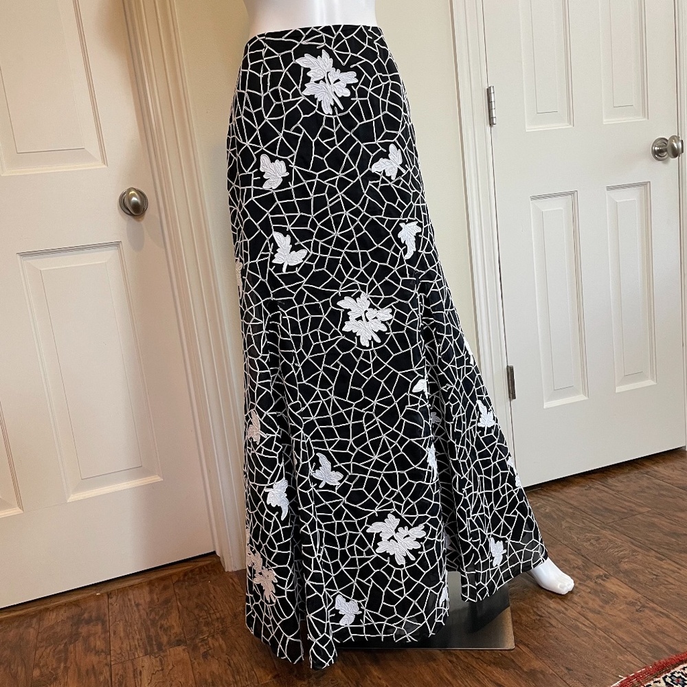 Chetta B formal floral skirt